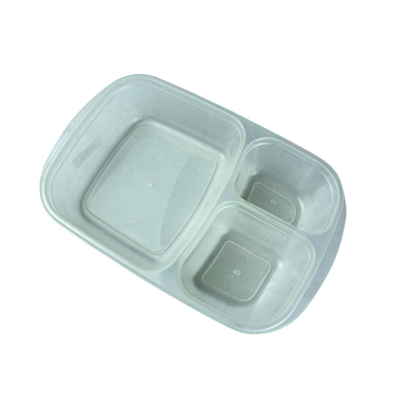 E.Z Lock Pastel Food Storage Containers - 965ml - Airtight Rectangular 2-Piece Set For Meal Prep