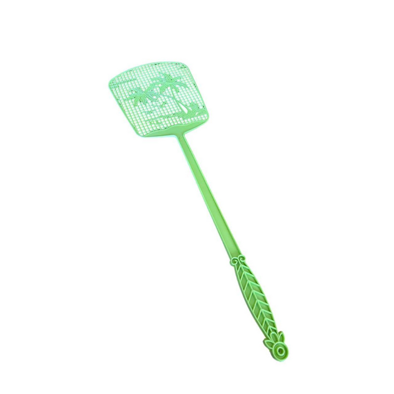 Durable Plastic Fly Swatter With Ergonomic Handle And Wide Swatting Area For Effective Pest Control