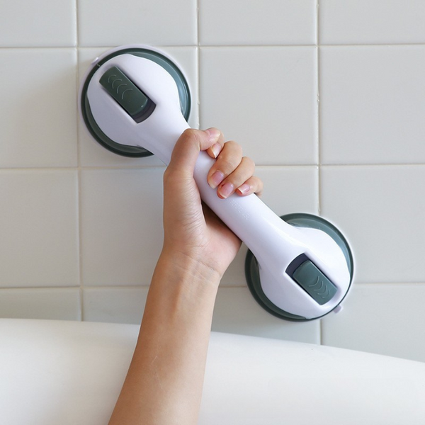 Secure Grip Bathroom Suction Handle - Instant Easy-To-Use Safety Assistance For Home Use