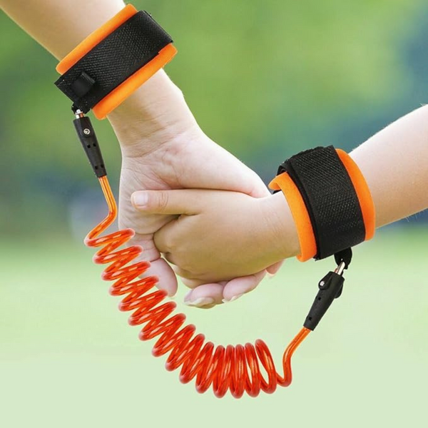 Anti-Lost Child Safety Wrist Leash – Adjustable Toddler Walking Harness With Soft Wristband & Stretchable Cord