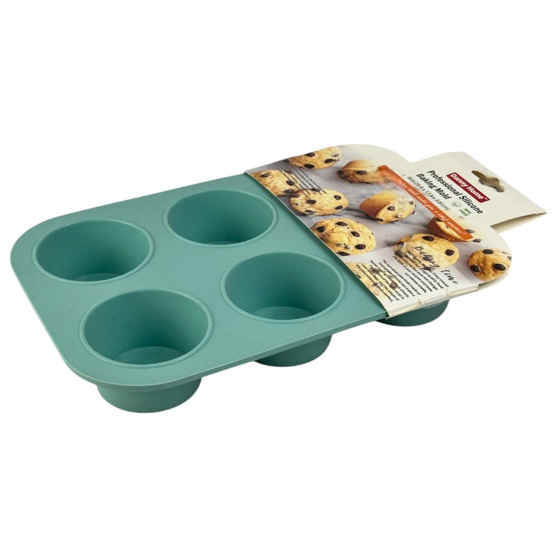 Danny Home Professional Silicone Baking Mold - 4 Cups - BPA-Free - Non-Stick - 25 cm