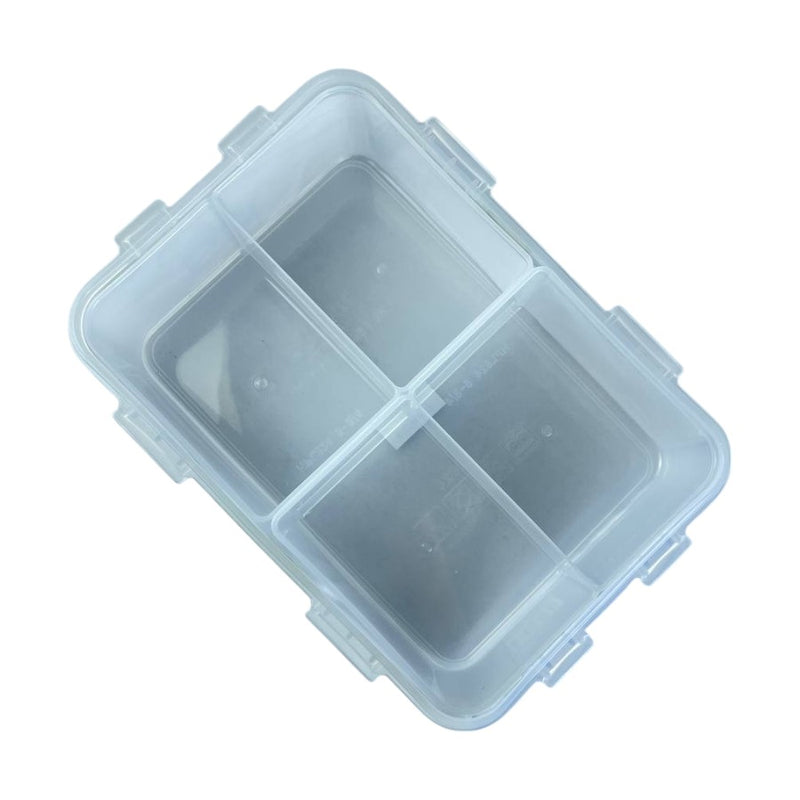 Look & Lock Airtight Food Storage Container, 1.6L Capacity, BPA-Free, With Divider And Leakproof Lid