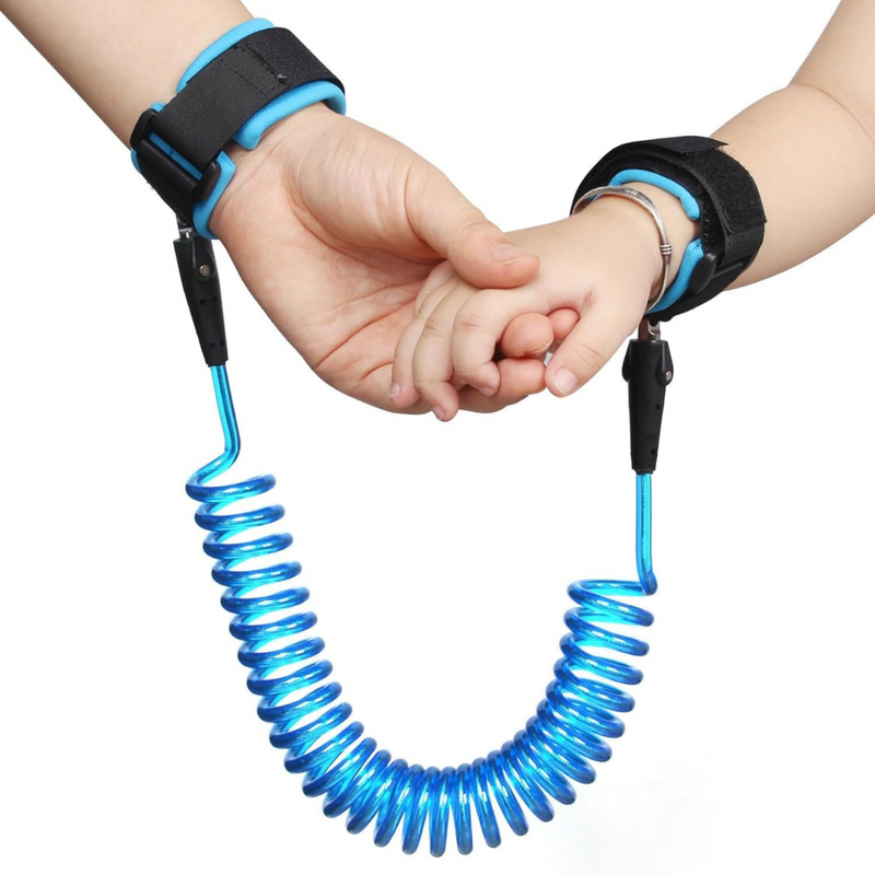 Anti-Lost Child Safety Wrist Leash – Adjustable Toddler Walking Harness With Soft Wristband & Stretchable Cord