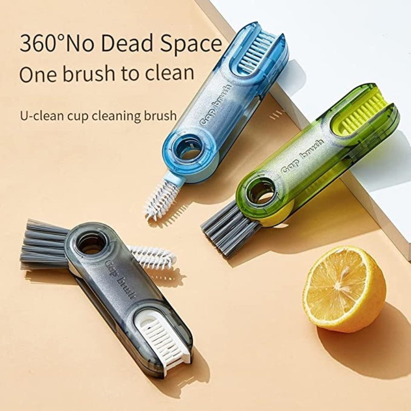 3 in 1 Multifunctional Cleaning Brush - Multi Colors - Cupindy