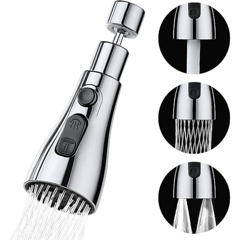 3 Modes Shower Head Kitchen Tap - Cupindy