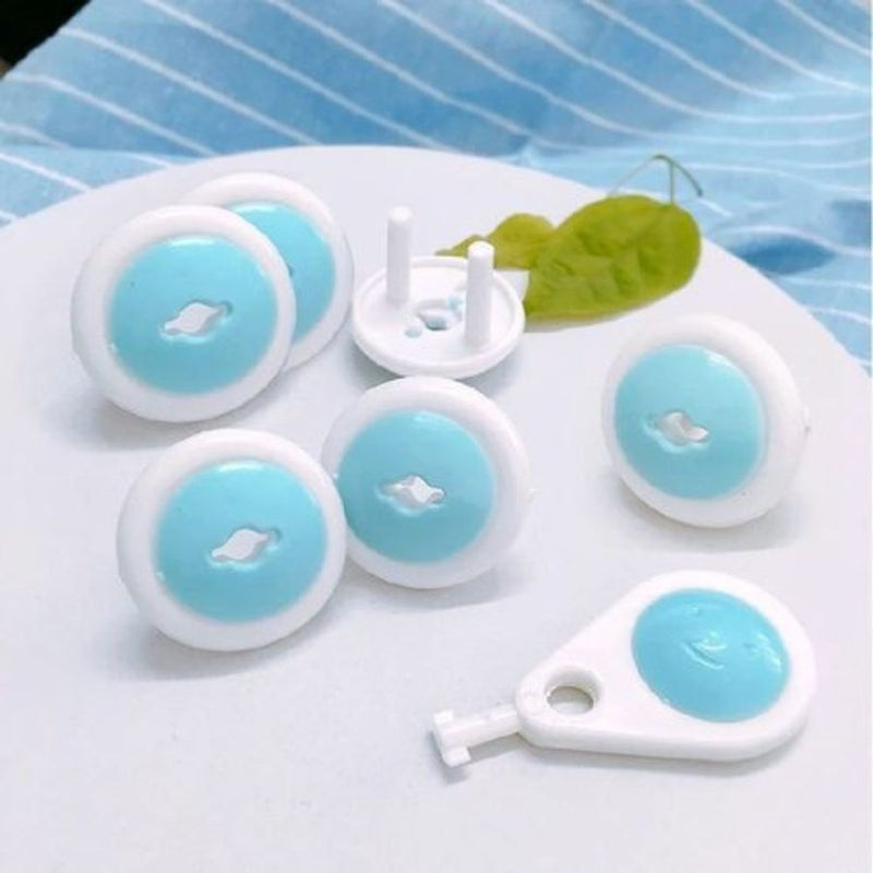 6 Electrostatic Child Safety Plugs Power Blast Protection - Cupindy