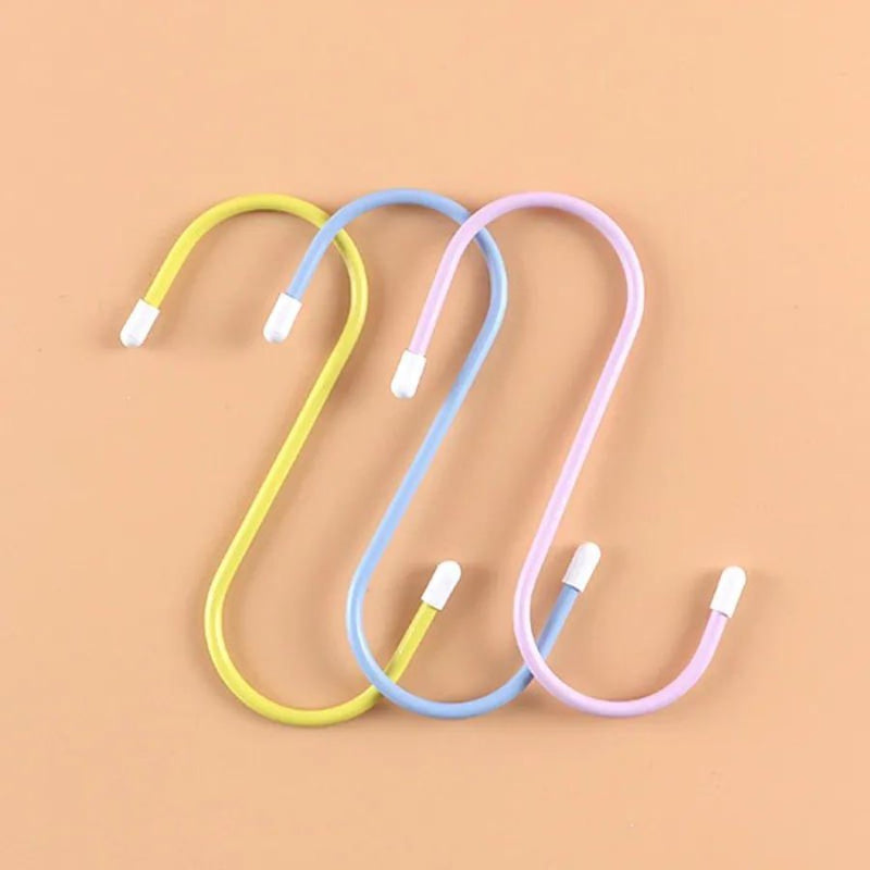 7 Pieces Colorful Metal S Shape Hook - Cupindy