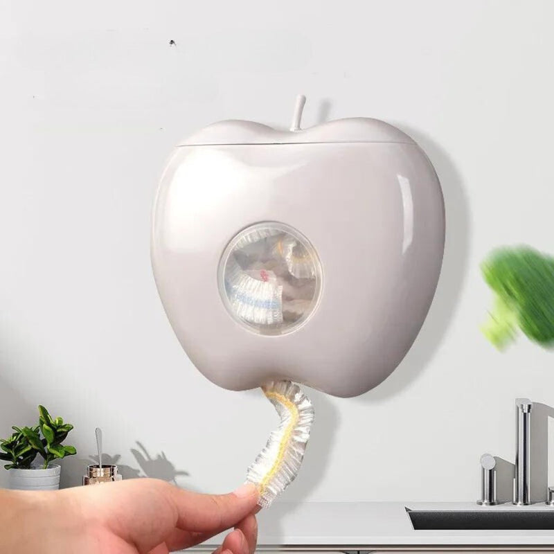 Apple Shape Disposable Food Cover Plastic Packaging - Cupindy