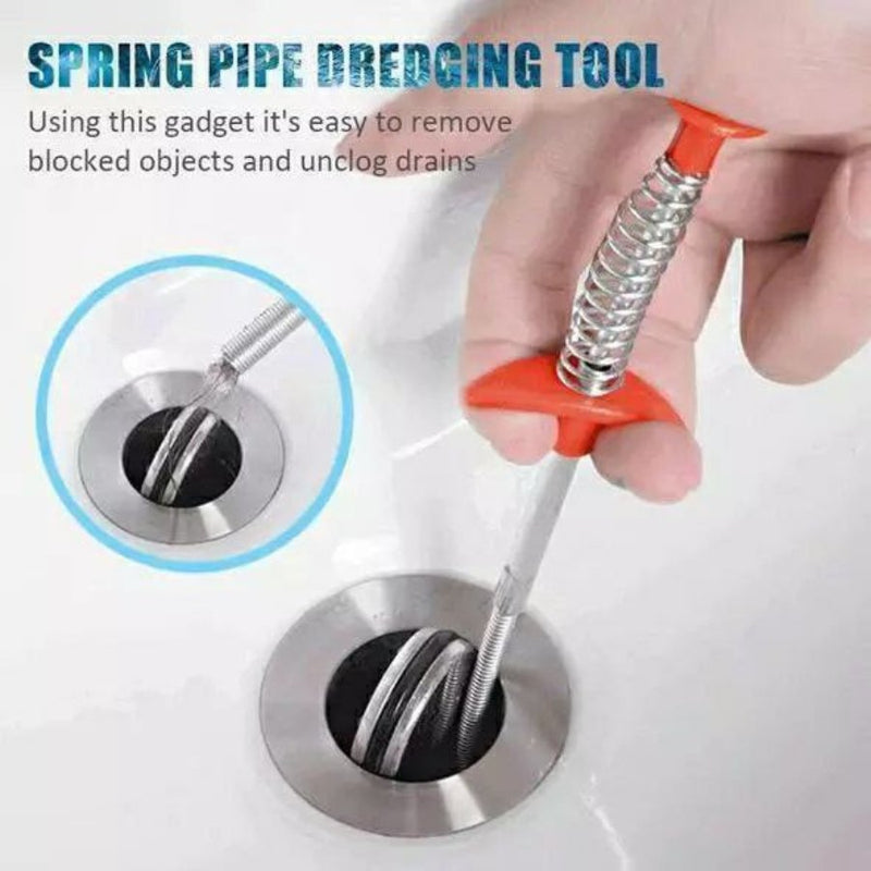  4PCS Drain Augers Hair Drain Clog Remover, Bendable Drain  Cleaner, for Kitchen Drain Catcher, Sink Drain, Sewer Cleaning Tool : Tools  & Home Improvement