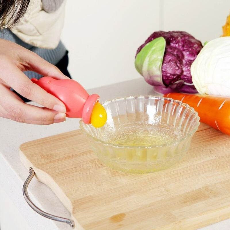 Funny Hen Shape Egg Yolk Separator - Cupindy