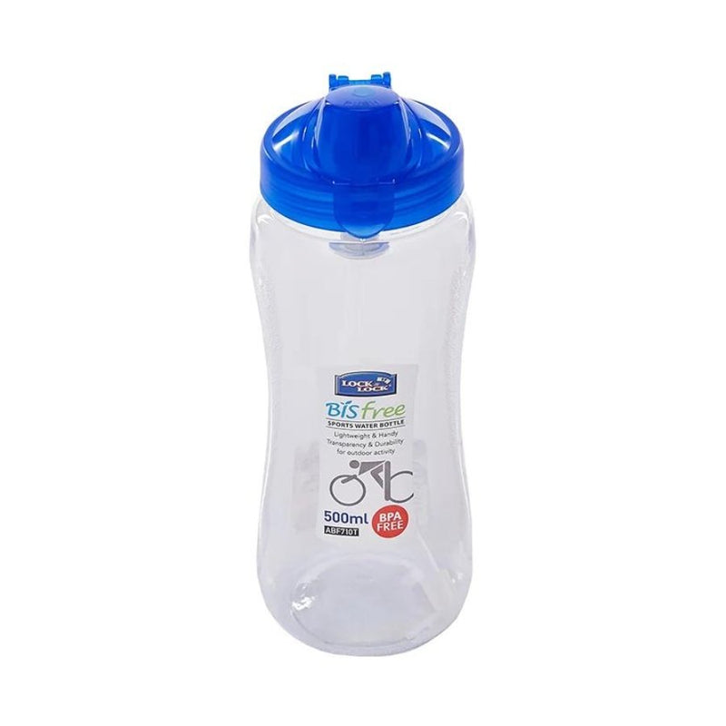 Lock & Lock, Plastic BIS Free Sports Water Bottle, ABF710T, 500 ml - Cupindy