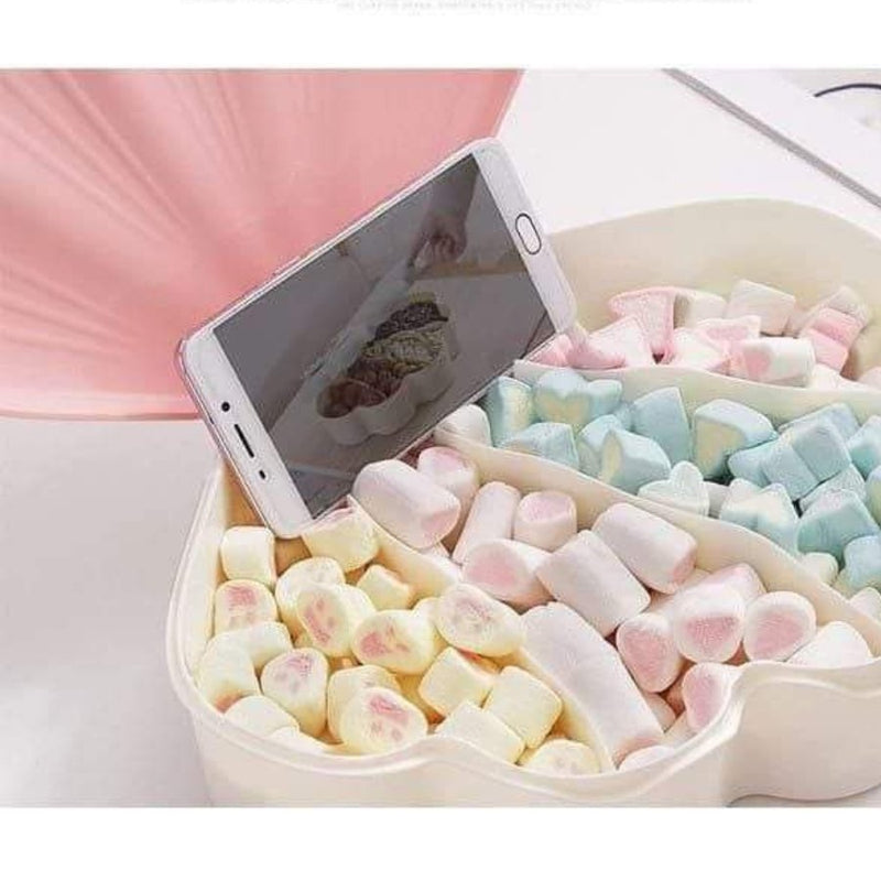 LYTH Shell Box With Mobile Holder, Multi Colors - Cupindy