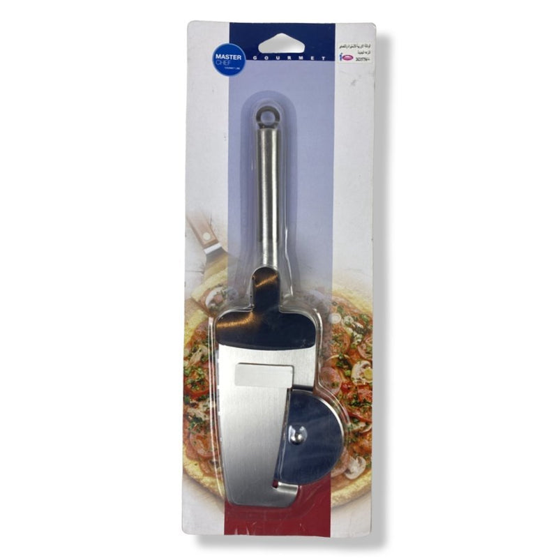 Master Chef Stainless Steel Pizza Cutter and Lifter, 28 cm - Cupindy