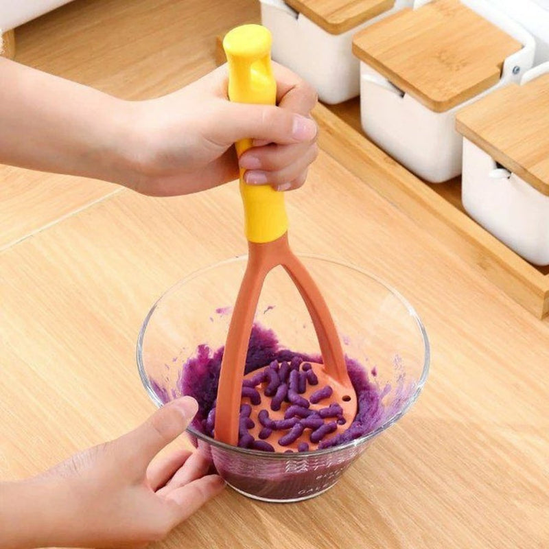 Plastic Potato Masher - Multi colors - Cupindy