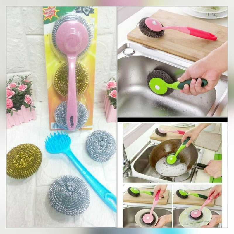Magnetic Cleaning Brush Mini Silicone Bottle Cleaner Scrubber Scourer